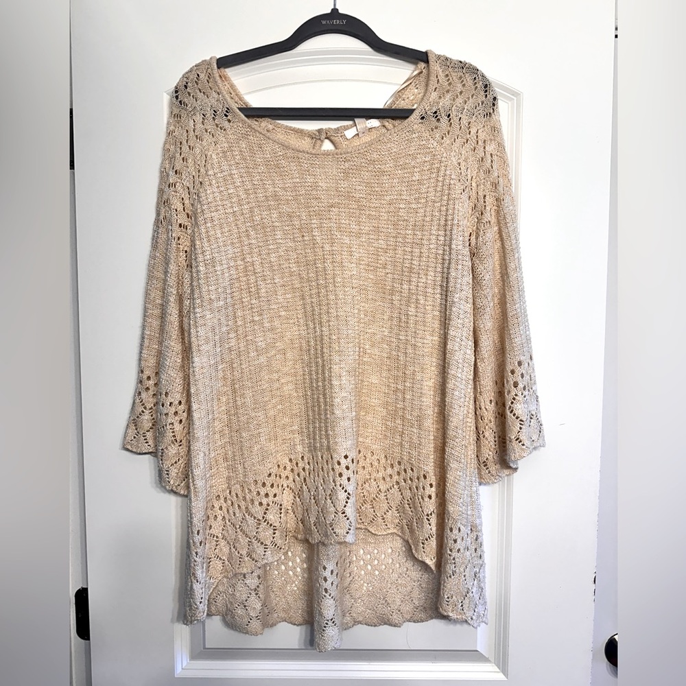 Tan sweater